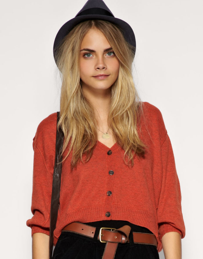 cropped cardigan outfit