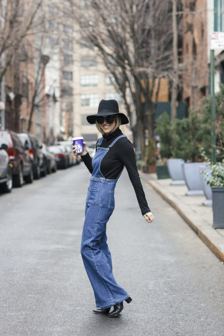 How To Style Wide Leg Overalls
