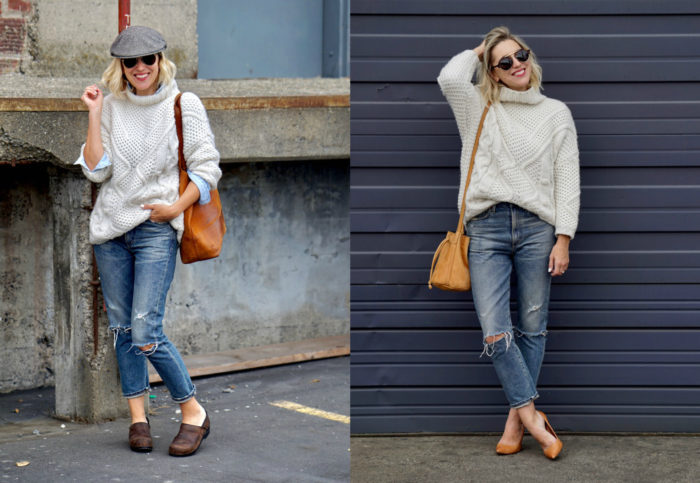 Outfit Remix: Chunky Knits, Four Ways - My Style Pill